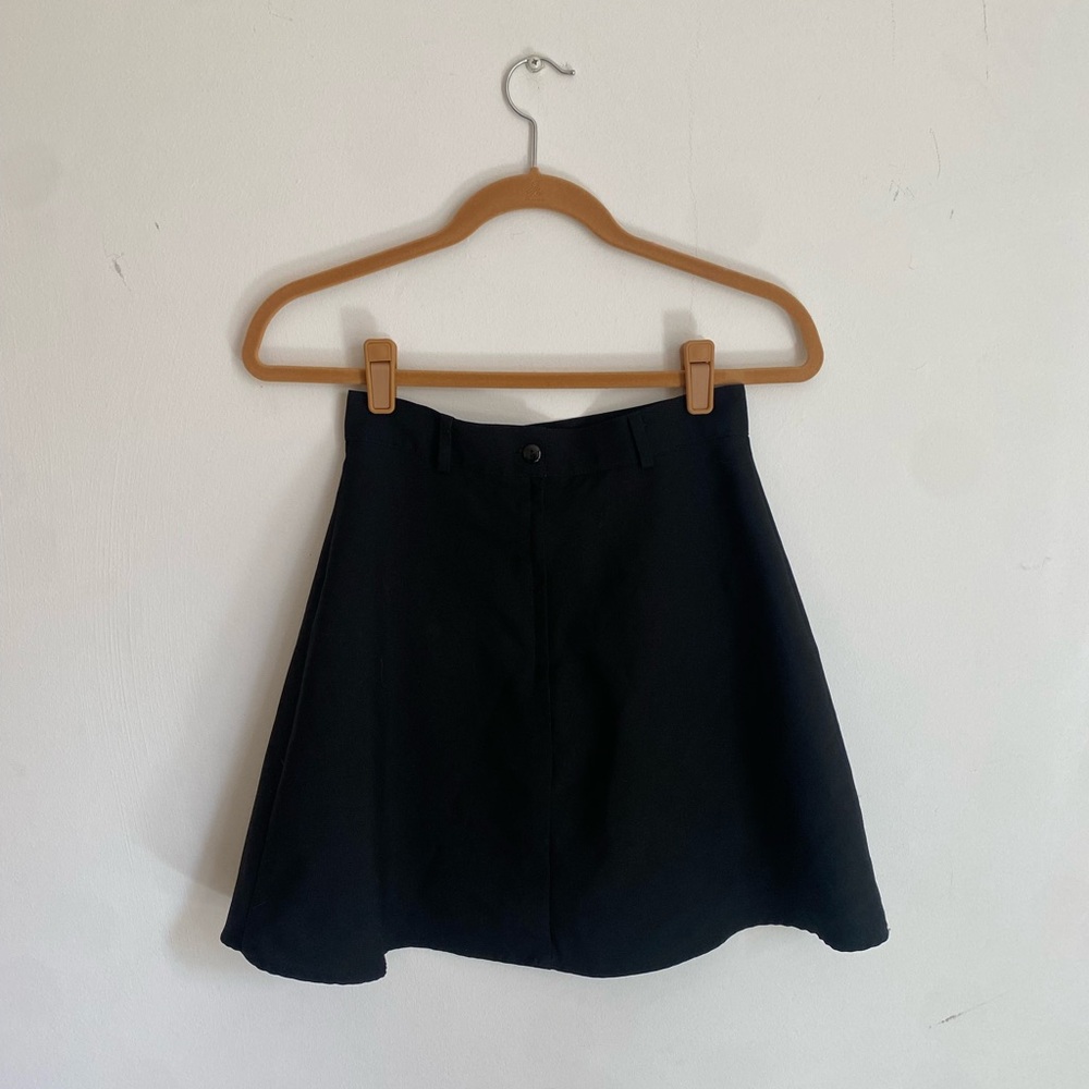 Black A-Line Skirt